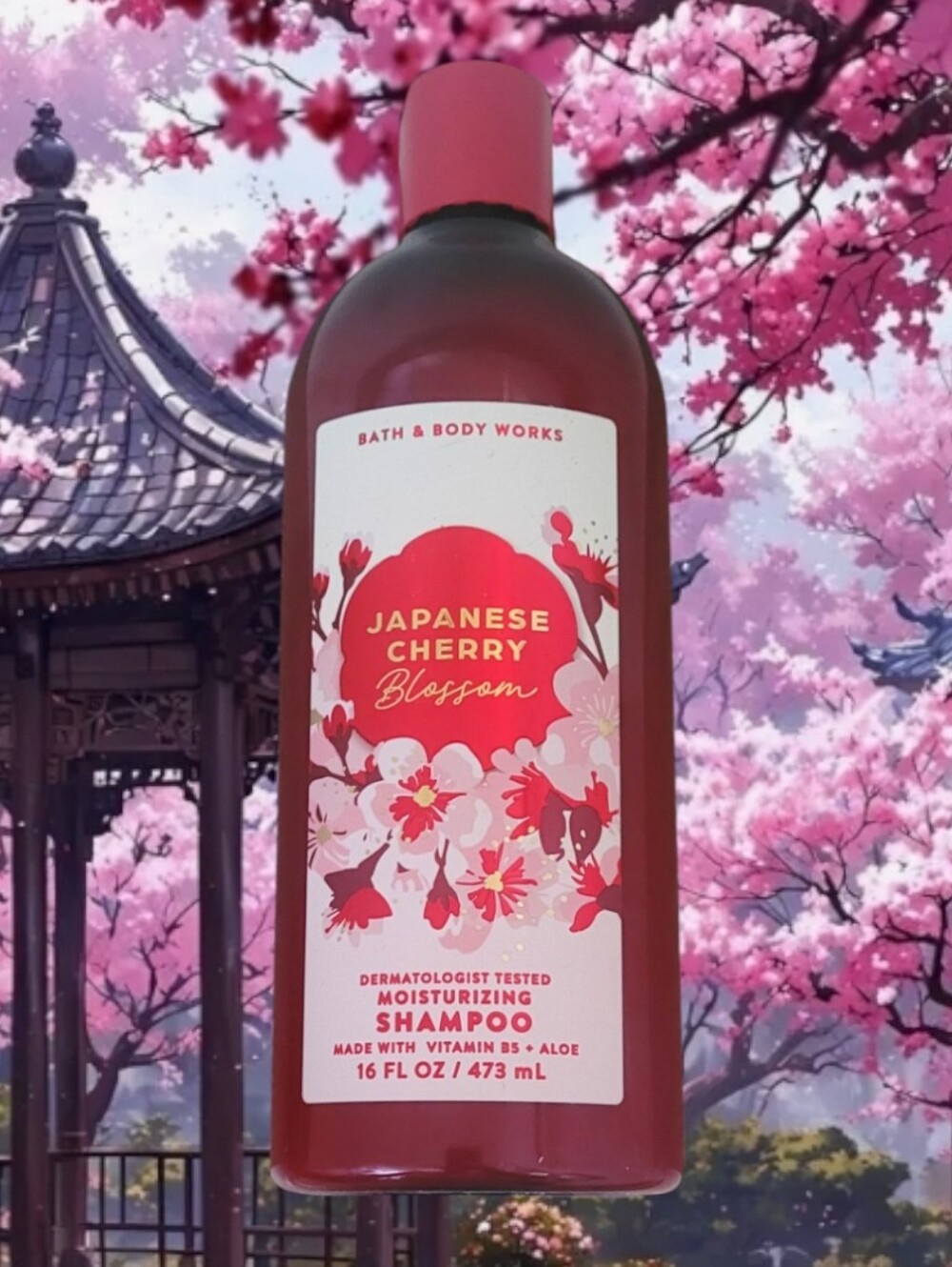 Bath & Body Unisex Works Japanese Cherry Blossom Moisturizing Shampoo